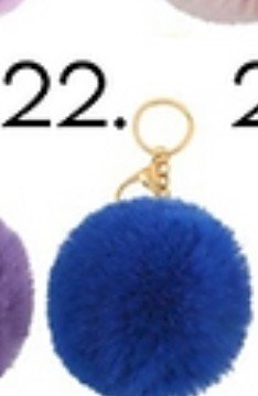 Puffball Keychain