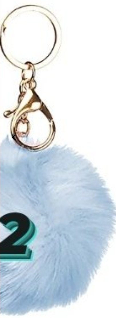 Puffball Keychain