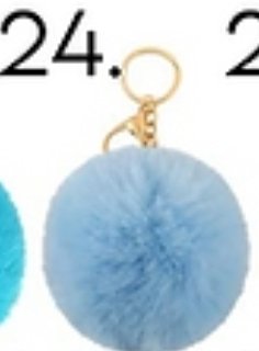 Puffball Keychain