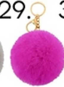 Puffball Keychain