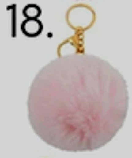 Puffball Keychain