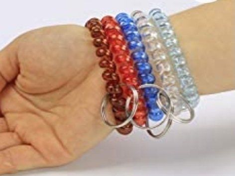 Coil Keychains