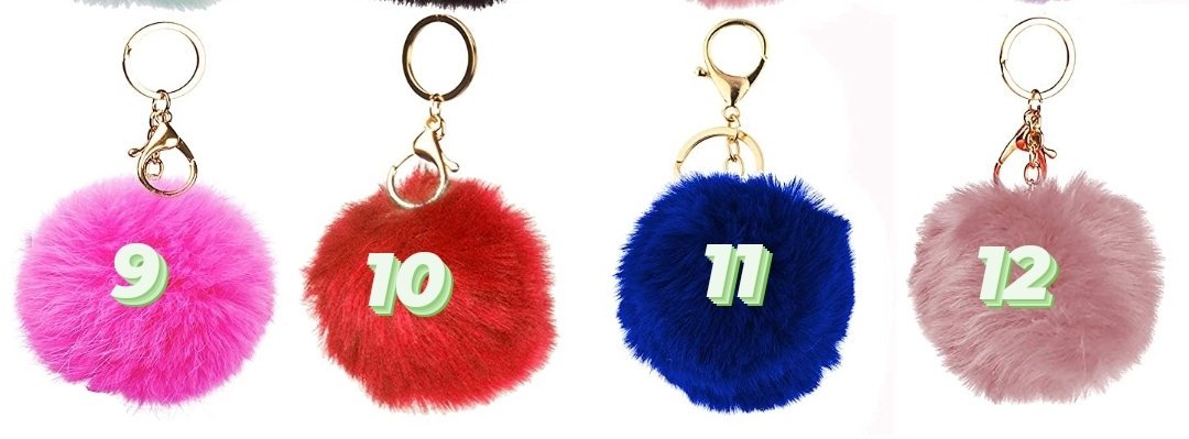 Puffball Keychain